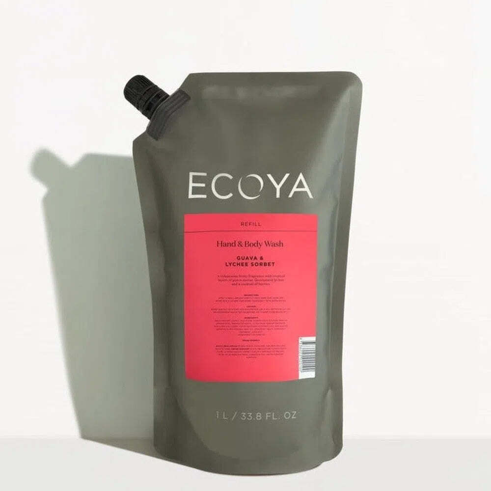 Ecoya Hand & Body Wash Guava & Lycee Sorbet
