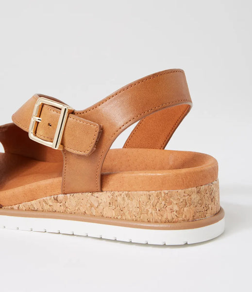 Ziera Vamsy ~ Tan/White Leather