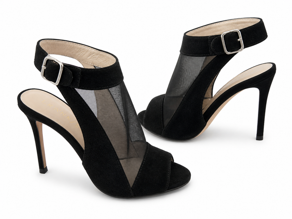 Frankie Massage Black Heel