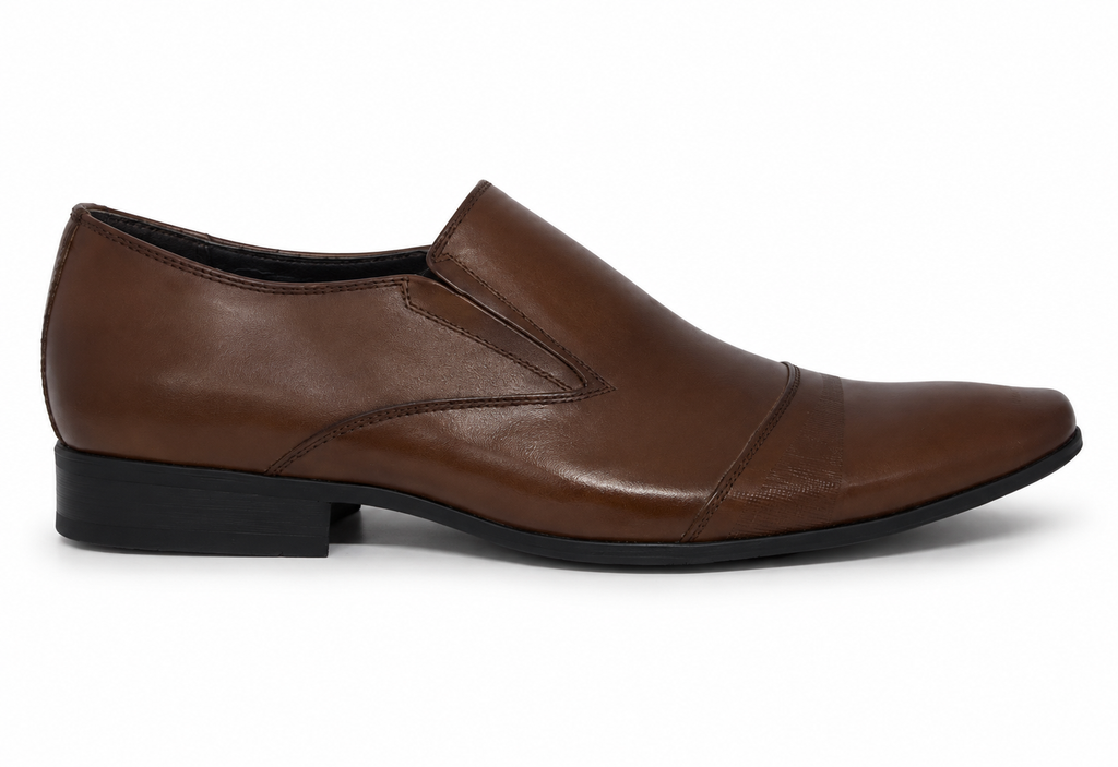 Julius Marlow Bernie Coffee Leather Mens Shoe