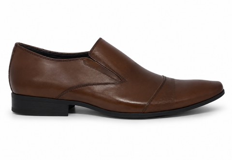 Julius Marlow Bernie Coffee Leather Mens Shoe