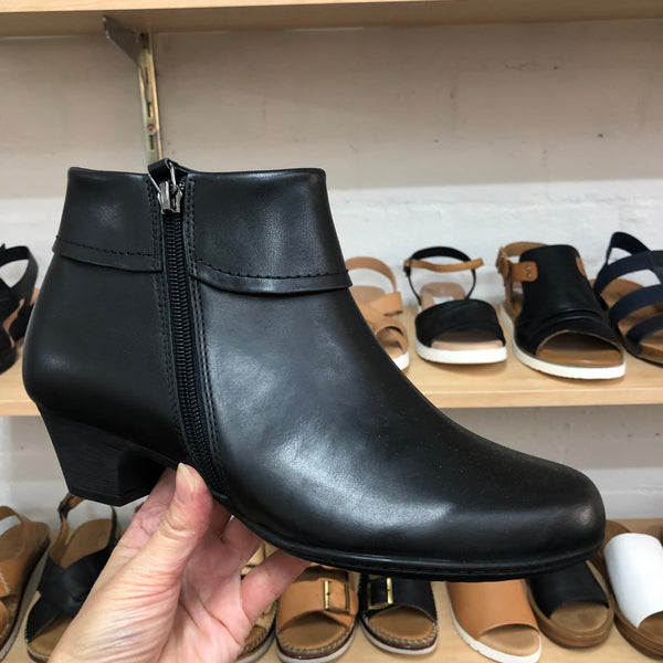 CBD Cooper Black Leather Boot