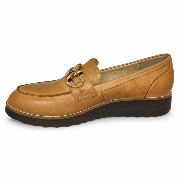 Top End Ozama ~ 3 Colours ~ Black ~ Dark Tan ~ NEW COLOUR VANILLA ~ Leather Loafer