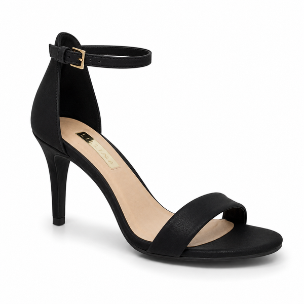 Billini Cora ~ Nude ~ Black ~ Synthetic Heel