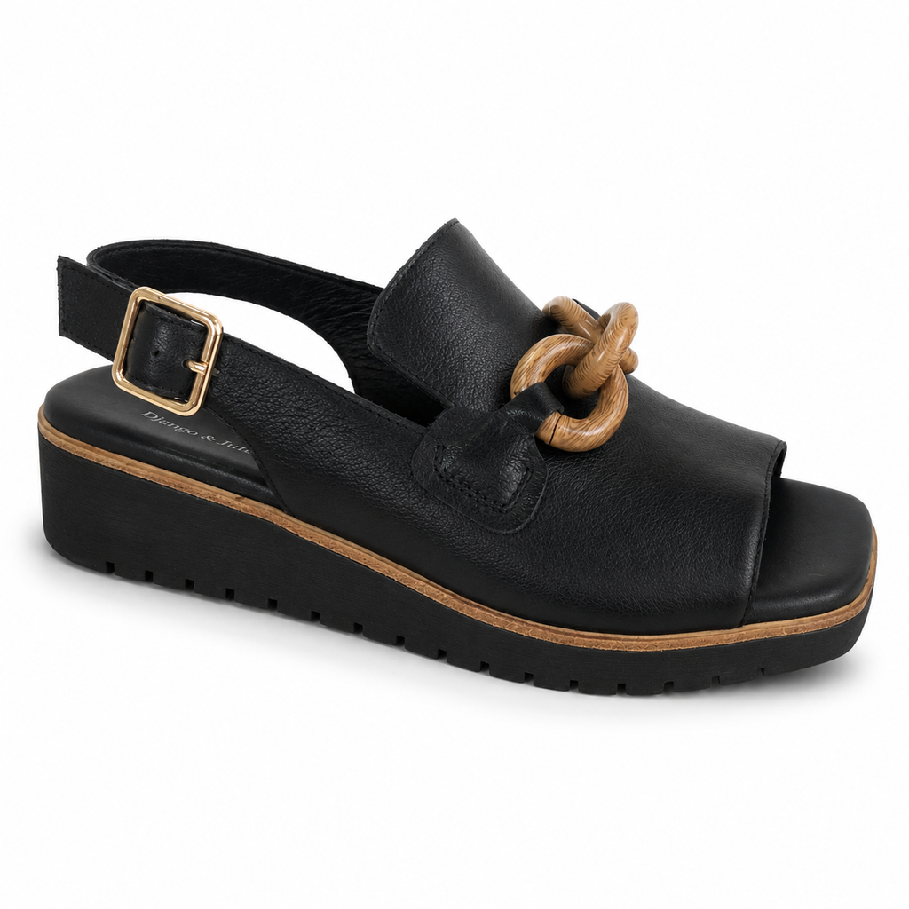 Django & Juliette Kameli ~ 2 Colours ~ Black ~ Cognac ~ Leather