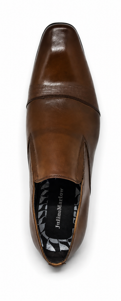 Julius Marlow Bernie Coffee Leather Mens Shoe