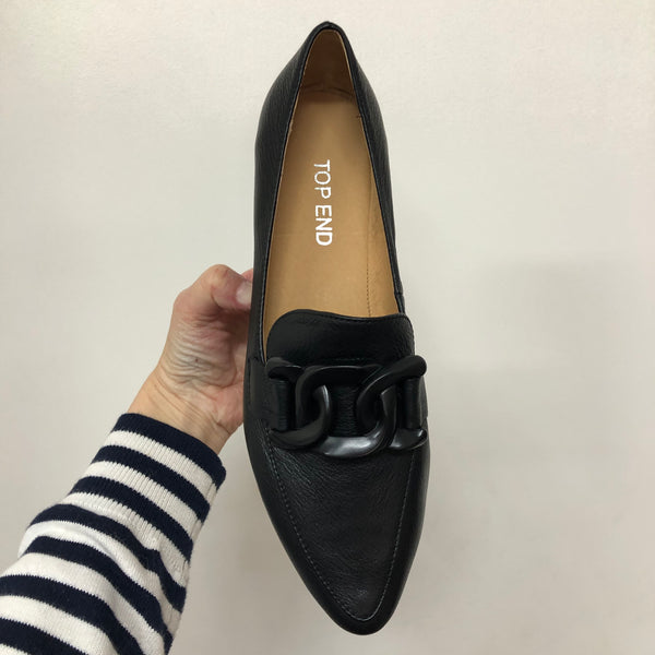 Top End Socoros ~ Black ~ Tan ~ Leather