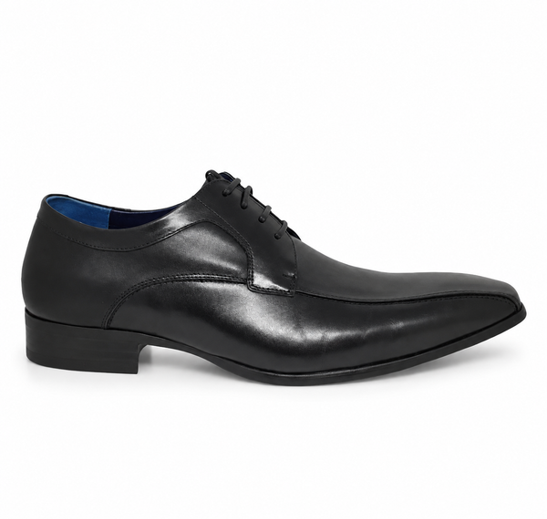 Wild Rhino Albany Black Leather Shoe