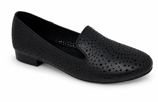 Django & Juliette Allout Leather 2 Colours ~ Navy ~ Black