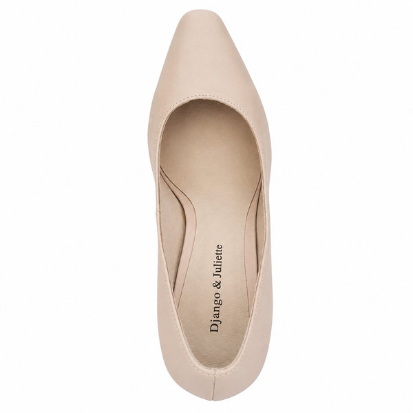 Django & Juliette Lonny Leather ~ Black ~ Nude