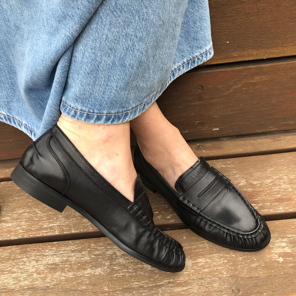 EOS Gana ~ 2 Colours ~ Black ~ Brandy ~ Leather