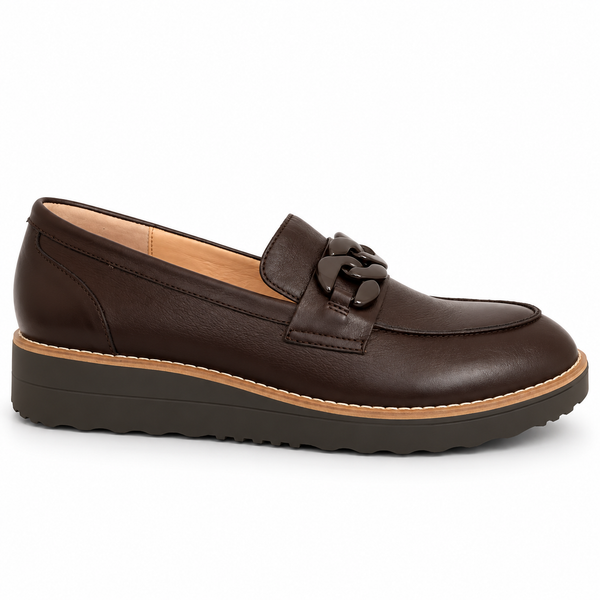 Top End Ozama ~ 4 Colours ~ Black ~ Dark Tan ~ NEW COLOUR VANILLA ~ NEW Colour Chocolate ~ Leather Loafer