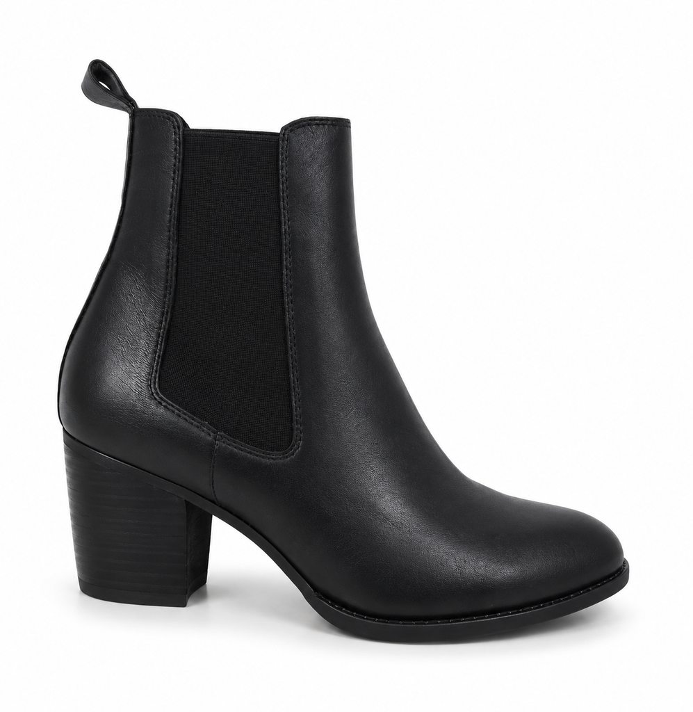 Django & Juliette Beemo 2 Colours Leather Boot ~ Cognac ~ Black