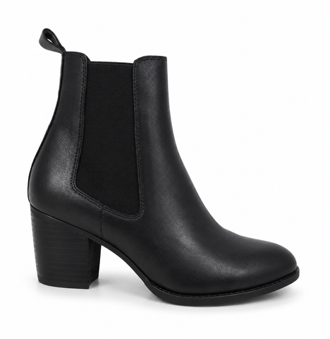 Django & Juliette Beemo 2 Colours Leather Boot ~ Cognac ~ Black