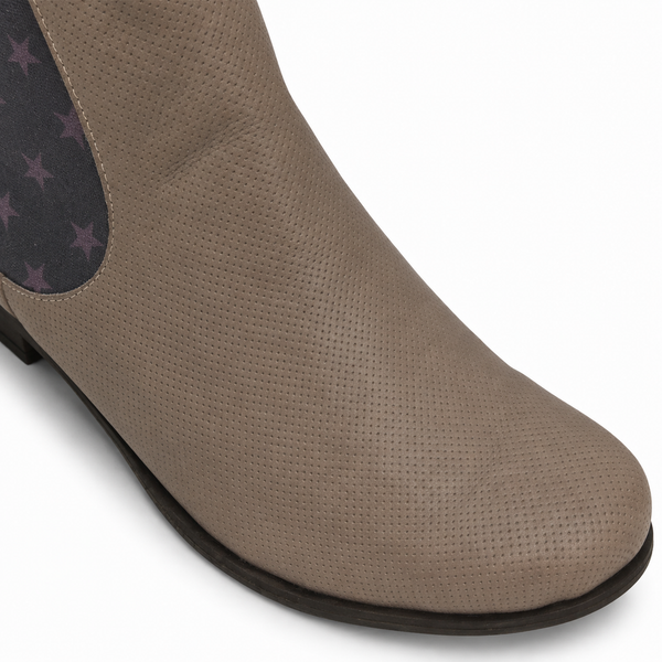 Bueno Cougar Leather boot  ~ Taupe ~ Navy ~ Black