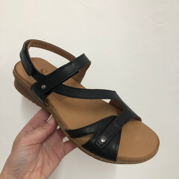 Sala ~ Avon ~ Black ~ Coconut ~ Leather