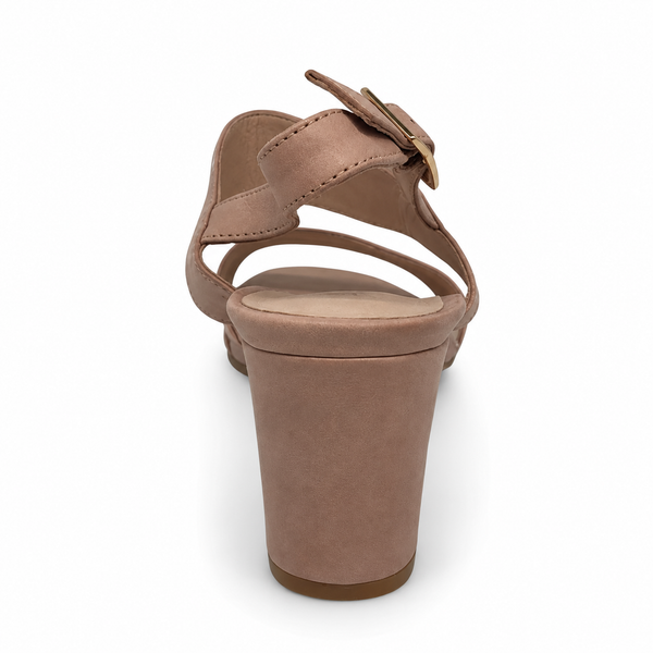 Django & Juliette Calons Leather Heel ~ Cafe ~ Tan ~ Black
