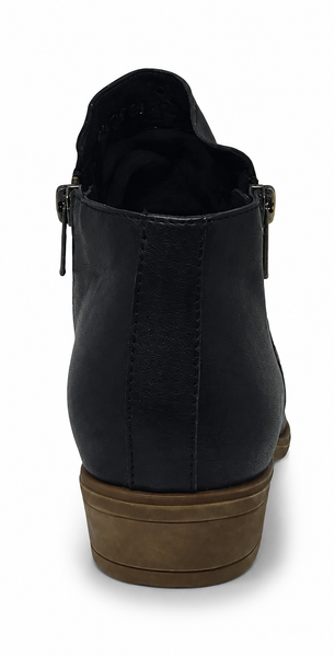 Django & Juliette Rankin Leather Boot ~ Cognac ~ Navy ~ Grey ~ Black