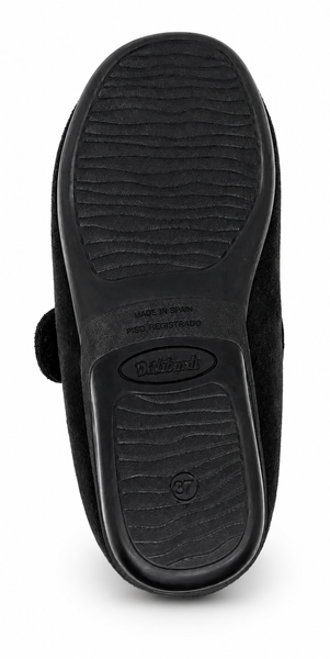 Ziera Snuggles Black Slipper