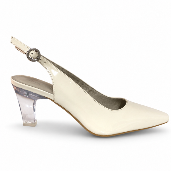 Django & Juliette Kordale 2 Colours ~ Patent Black ~ Patent Ivory