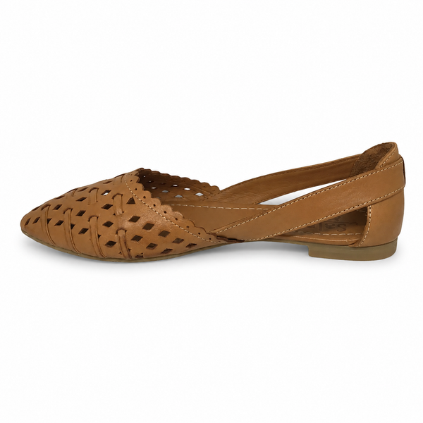 Sala Scarlet Tan Leather Sandal