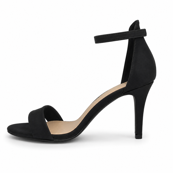 Billini Cora ~ Nude ~ Black ~ Synthetic Heel