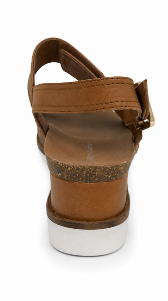Django & Juliette Burt Leather Wedge Heel 5 Colours ~ Coral ~ Blue ~ Cafe ~ Black ~ Tan