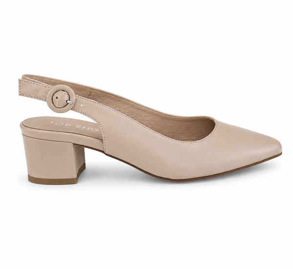 Top End Abigale 6 Colours ~ Pale Gold ~ Black ~ Tan ~ Silver Metallic ~ Navy Suede ~ Nude ~ Chocolate ~ White