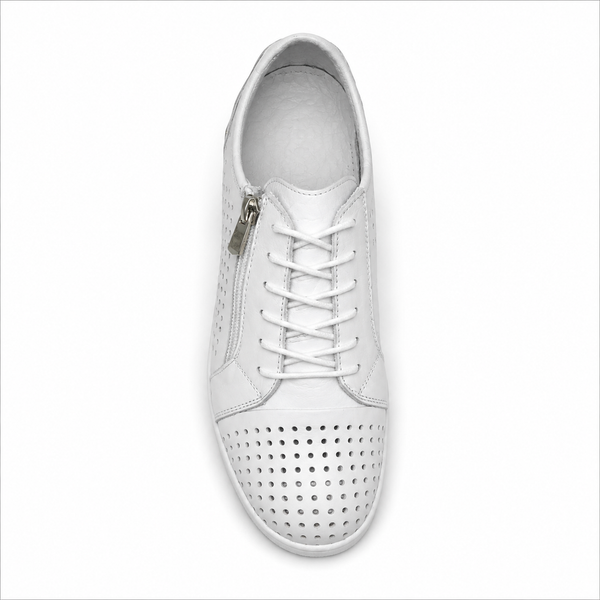 Cabello EG17 Leather Sneaker - BEST SELLER ~ Black ~ Tan ~ Taupe ~ Peach ~ Grey ~ White ~ Navy