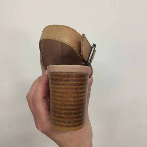 Django and Juliette Sauda Tan Leather