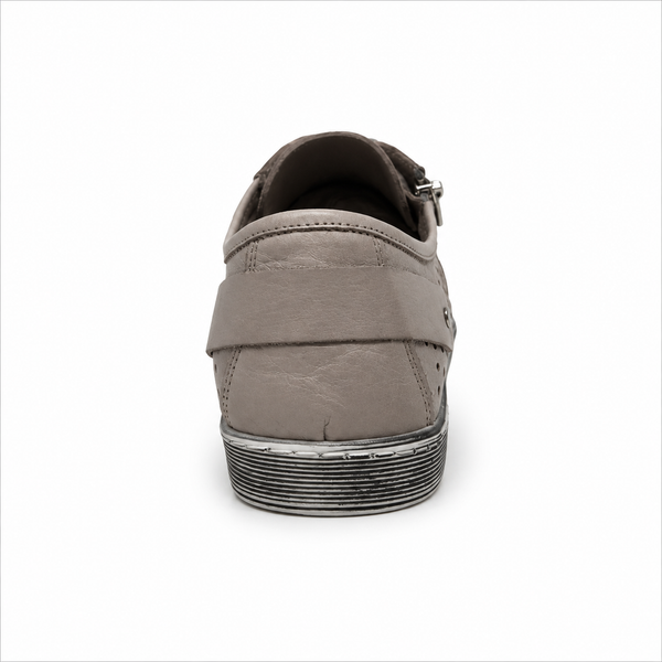 Cabello EG17 Leather Sneaker - BEST SELLER ~ Black ~ Tan ~ Taupe ~ Peach ~ Grey ~ White ~ Navy