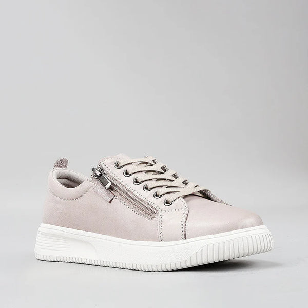 LeSansa Naked Arches Nelly Sneaker 3 Colours ~ Tan ~ White ~ Silver/Grey