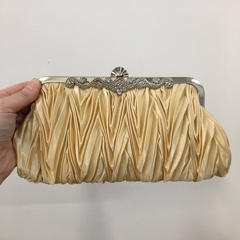 Apricot Elegant Evening Clutch