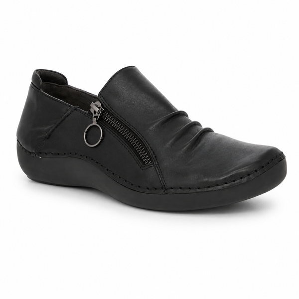 Ziera Lynne Black Leather