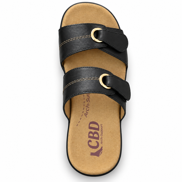 Pure Comfort Trava ~ 2 Colours ~ Black ~ Tan by Ron Clarke and Sons