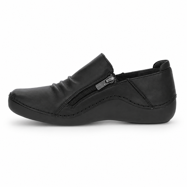 Ziera Lynne Black Leather