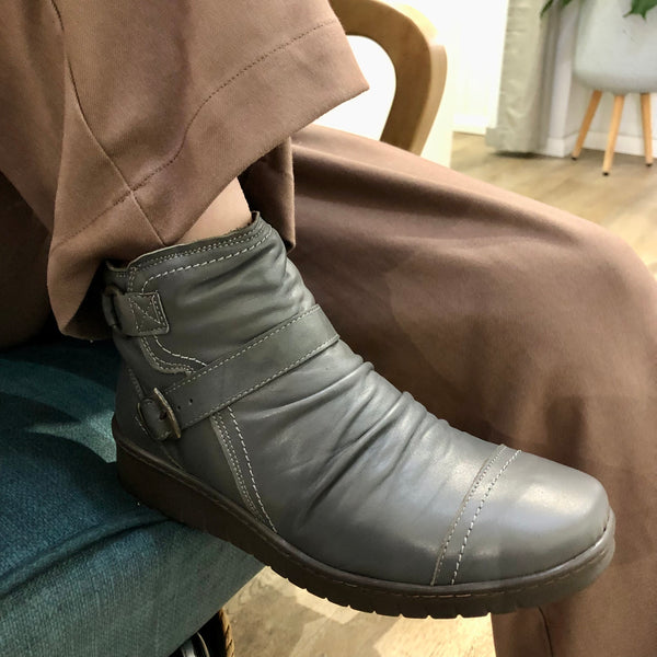 Tesselli Monday Steel Blue Boot