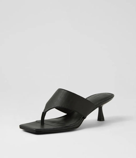 Mollini ~ Torina ~ Black ~ Nude ~ Leather