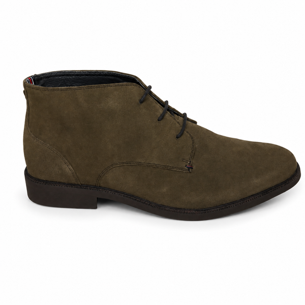 Julius Marlow ~ Bark Suede ~ Black Suede ~ Harness Desert Boot