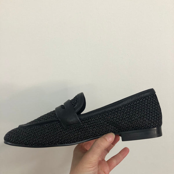 Django & Juliette ~ Iras Natural ~ Black ~ Raffia