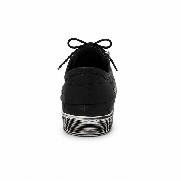 Cabello EG17 Leather Sneaker - BEST SELLER ~ Black ~ Tan ~ Taupe ~ Peach ~ Grey ~ White ~ Navy