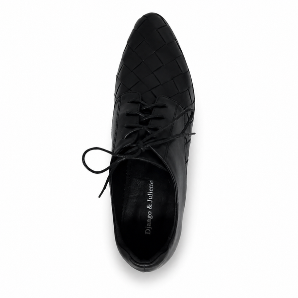 Django & Juliette Clint 2 Colours ~ Leather Shoe ~ Mocca ~ Black