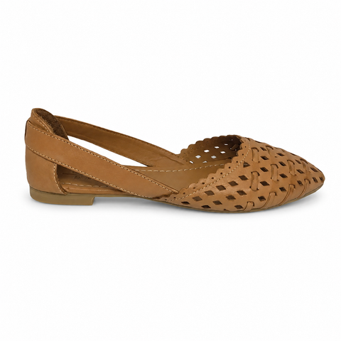 Sala Scarlet Tan Leather Sandal