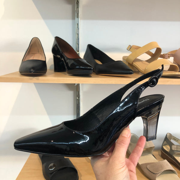 Django & Juliette ~ Kordale ~ Patent Black ~ Patent Ivory