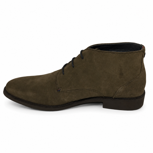 Julius Marlow ~ Bark Suede ~ Black Suede ~ Harness Desert Boot