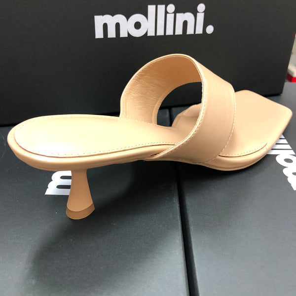 Mollini ~ Torina ~ Black ~ Nude ~ Leather