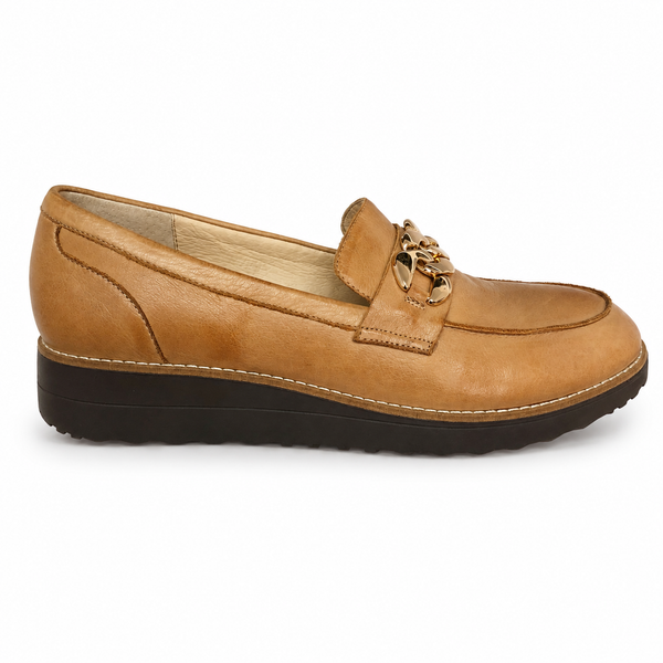 Top End Ozama ~ 3 Colours ~ Black ~ Dark Tan ~ NEW COLOUR VANILLA ~ Leather Loafer