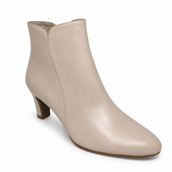 Django & Juliette Tomie Leather Boot ~ Black ~ Nude
