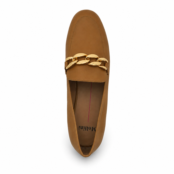 Mollini Goose ~ Tan ~ Black