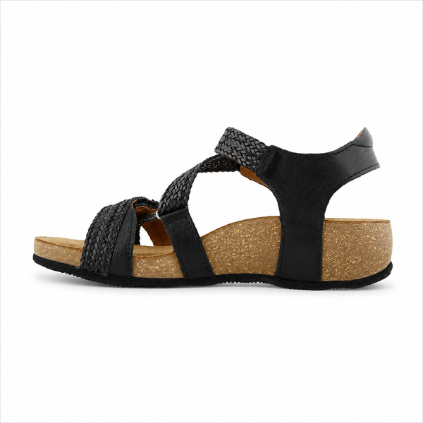 Taos Trulie Leather Sandal ~ Black ~ Honey ~ Stone RRP Elsewhere $199.95